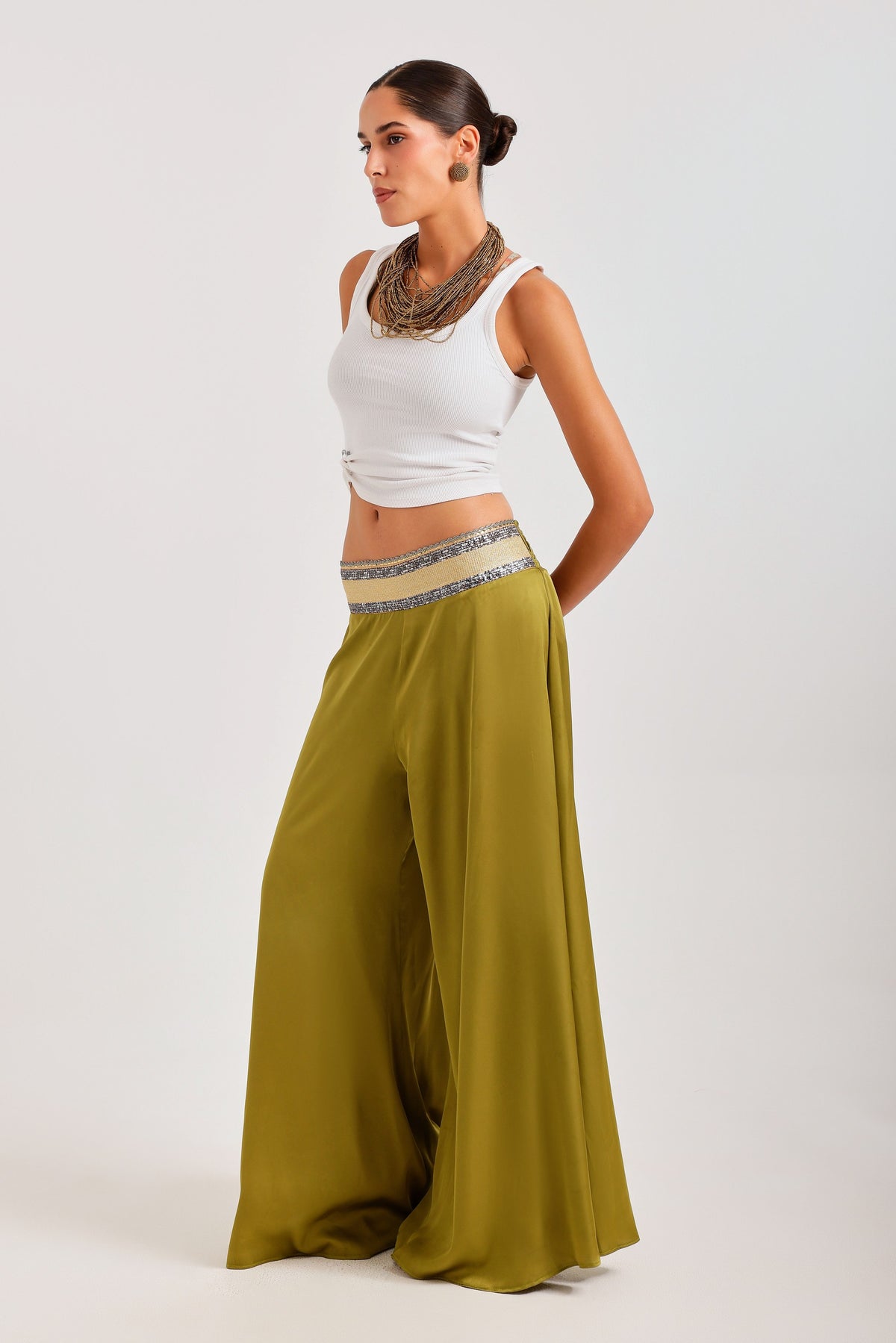Pants — wide-leg trouser, front alternate