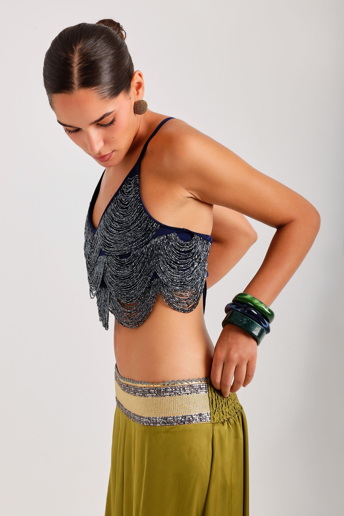 Top — lace detail